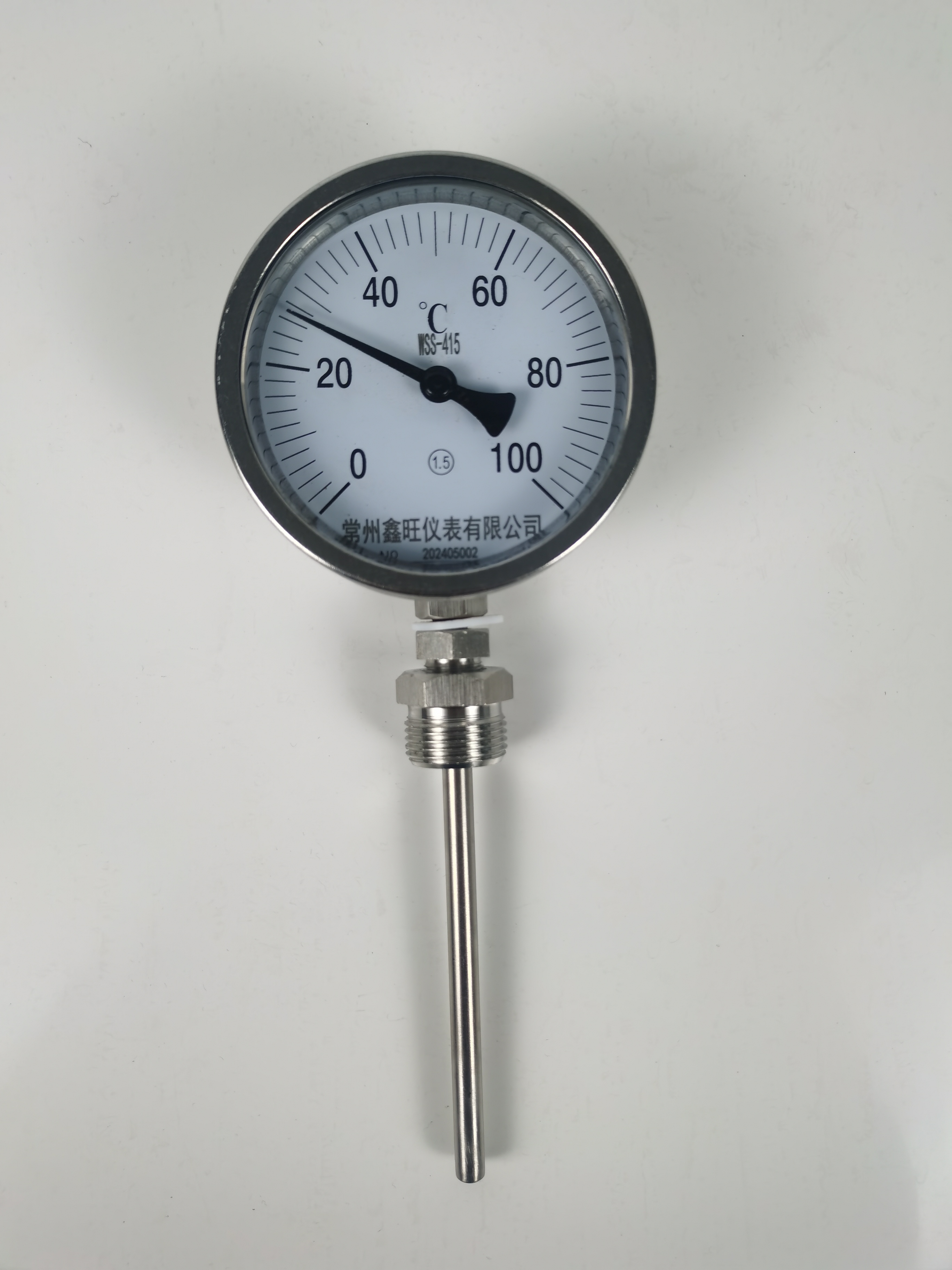 WSS-312径向型双金属温度计