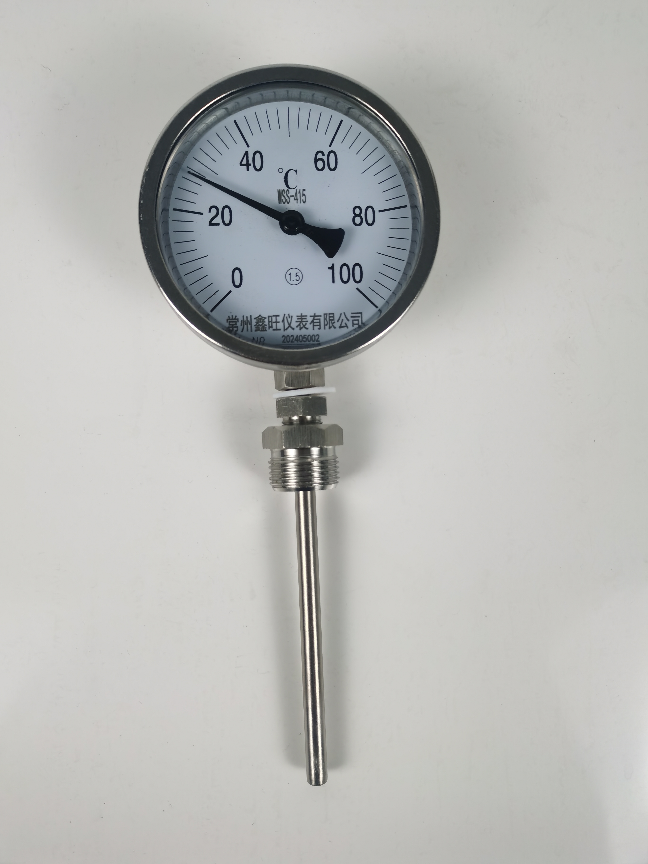 WSS-313径向型双金属温度计